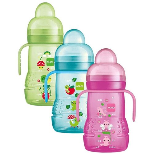 Mam ča&amp;scaron;ica Transition trainer 220ml, 4m+ sort Slike