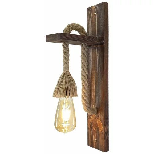 All Design drvena zidna svjetiljka Ahsap