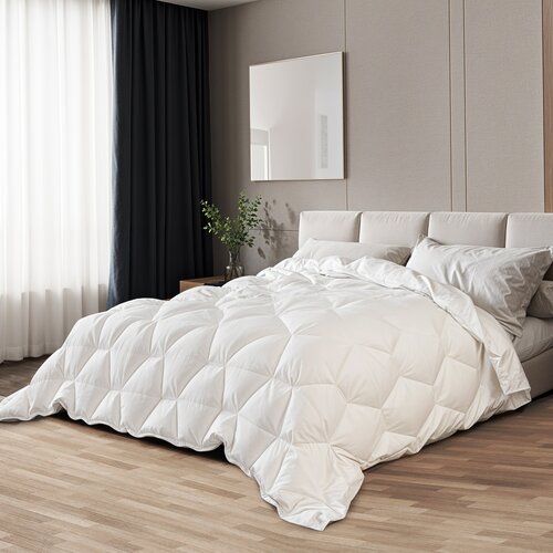 The White Stone Celoletna prevleka 140 x 200 cm 250g | Toplo in mehko polnilo iz bombaža | Mikrovlakna | 1 oseba, (21724338) Cene