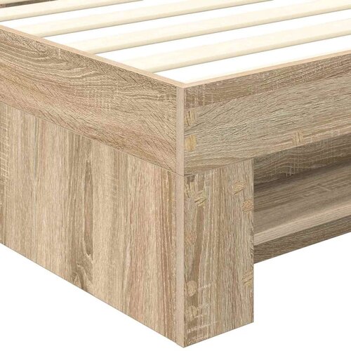  Okvir za krevet s uzglavljem Sonoma hrast 90 x 200 cm - sonoma hrast 90 x 200 cm Slike