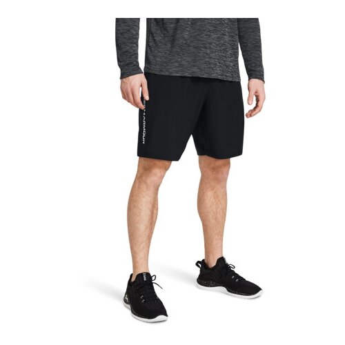 Under Armour UA Tech Woven Wordmark Shorts, Black/White - M, (21382255) Cene