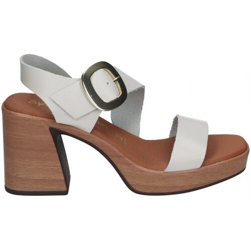 Spar Woman Sandali & Odprti čevlji 5395 Bela Cene