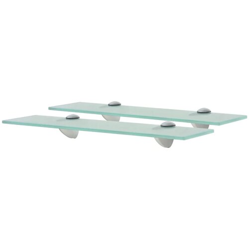 VidaXL Police 2 kosa steklo 40x10 cm 8 mm Slike