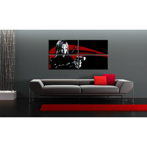  Ročno izdelana slika POP Art Kill Bill 4-delna (POP ART slike) Cene