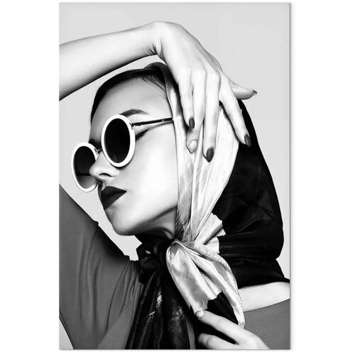  Slika - Stylish Lady (1 Part) Vertical 40x60 Akustična Slike