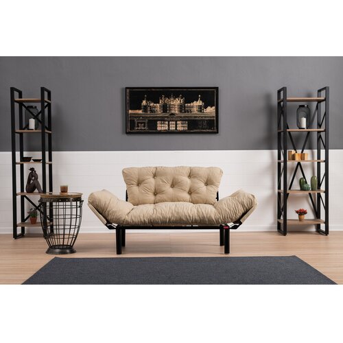 ATELIER Nitta dvosjed na razvlačenje 155x85x70cm krem ​​boje Cijene