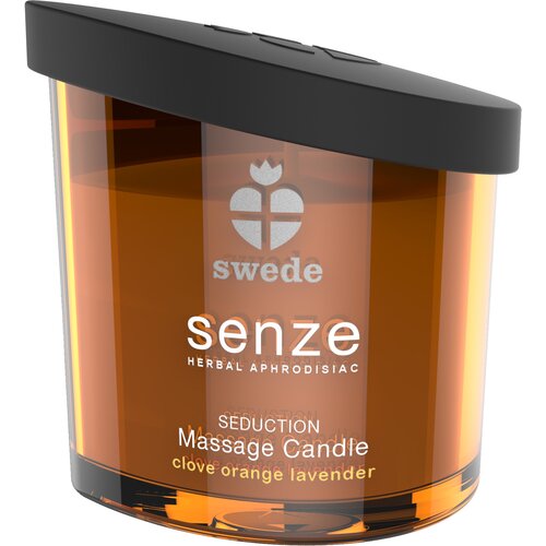 Swede Senze Massage Candle Seduction Clove Orange Lavender 150ml Slike