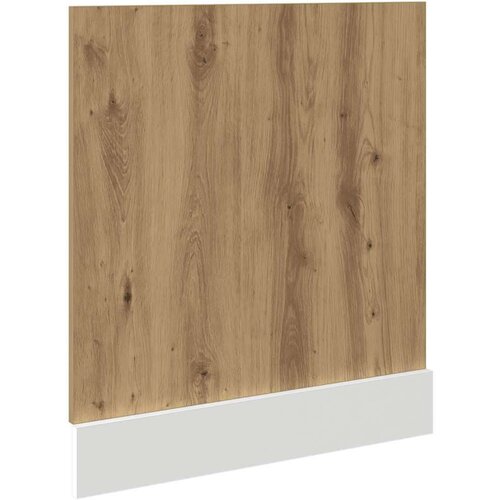 vidaXL Plošča pomivalni stroj artisan hrast 60x3x67cm inženirski les Cene