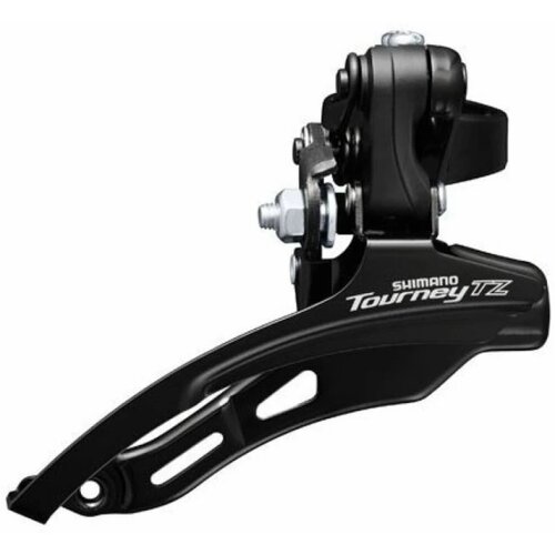 Shimano MENJAČ PREDNJI TOURNEY TZ FDTZ510DS6 TRIPLE FRICTION ZA 6/7 BRZINA DOWN SWING DOWN PULL BAND TYPE 286MM CS ANGLE 6669 ZA TOP CHAINRING 48T CHAINLINE 475MM INDPACK EFDTZ510DSDS6 Slike