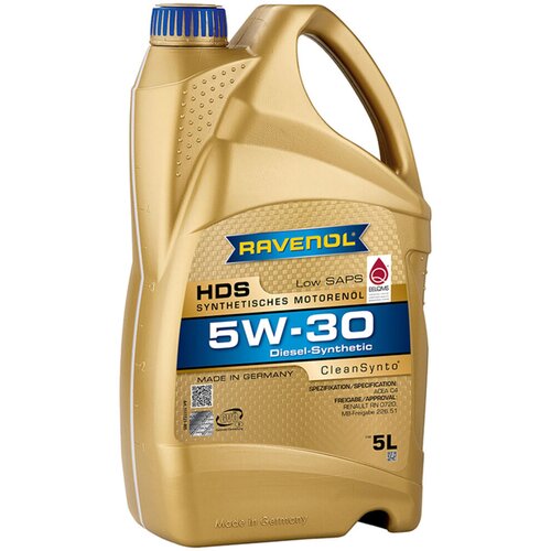 RAVENOL Motorno ulje HDS Hydrocrack Diesel Specif 5W-30, 5 l Cene