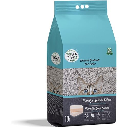 Eco Natura Pet posip za mačke - marseille soap 5l Slike
