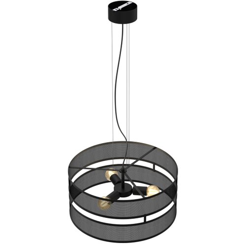  Luster na sajli GLUM 3xE27/60W/230V crn Slike