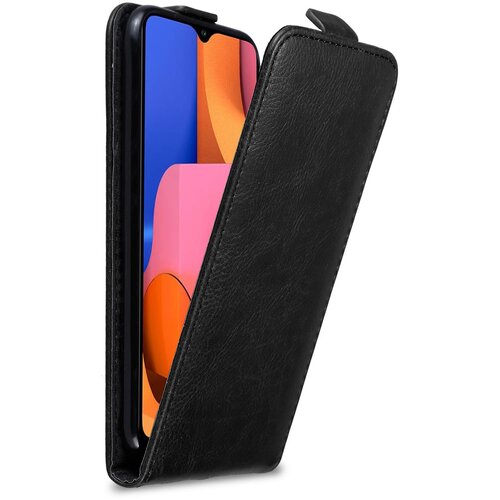 Cadorabo Ohi&scaron;je, združljivo z Samsung Galaxy A20s v nočna črna - Za&scaron;čitni ovitek v obliki flipa z magnetnim zapiranjem, (20563455) Cene