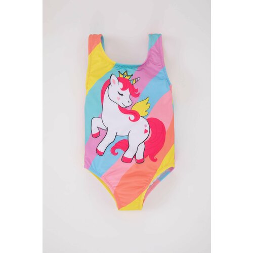 Defacto Baby Girl Unicorn Printed Swimwear Slike