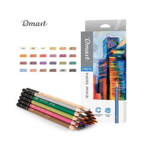 PASTEL deli suvi u olovci 1/24 dmast pebeo EC302-24 Cene