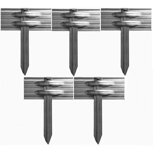 green-split 5-delni set talnih sidr za aluminijaste robove trat in gred, (5000218469) Cene