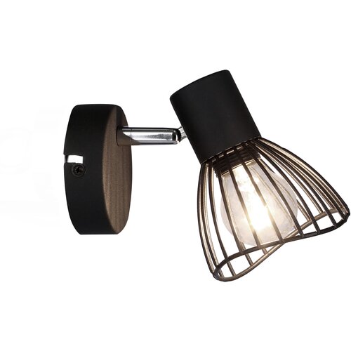 Candellux fly zidna lampa 1X40W E14 crna Slike