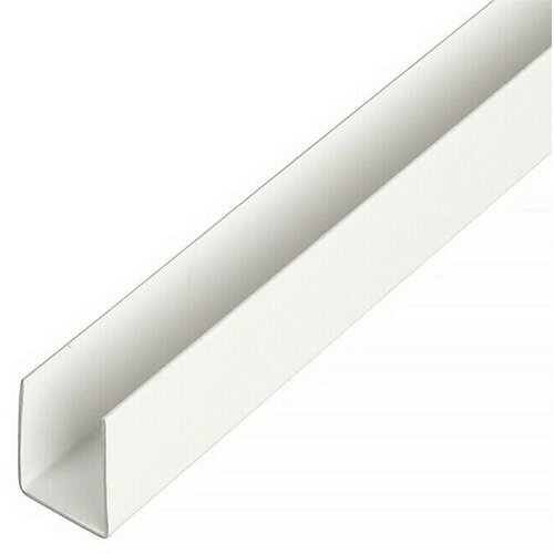 STABILIT U-profil (D x Š x V: 1.000 x 19 x 20 mm, Bijele boje, PVC) Cijene