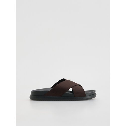 Reserved LADIES` STRAPPY SANDALS - tamnosmeđe Cijene