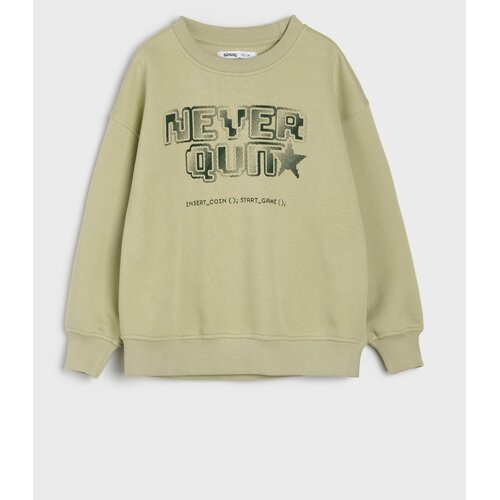 Sinsay Loose crewneck majica s printom Slike