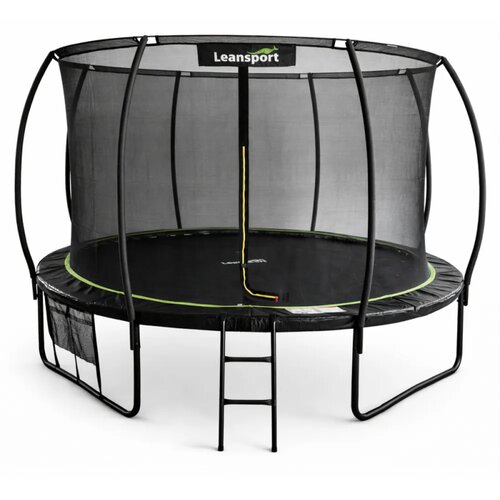  Vrtni trampolin s unutarnjom mrežom crno-zeleni 366 cm Cijene