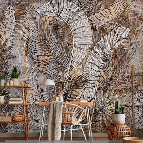  Foto tapeta - Honey Plumes 245x175 Slike