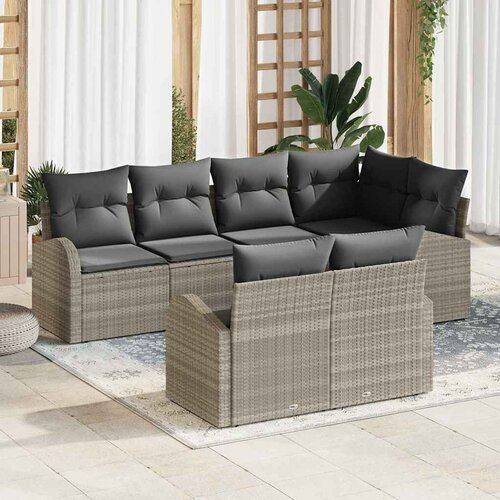  Sjedeća garnitura za vrt poliratan 234.0 x 124.0 x 85.0 cm Cene