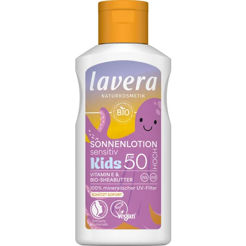 Lavera Losjon za zaščito pred soncem Kids SPF 50, Sensitiv - 100 ml