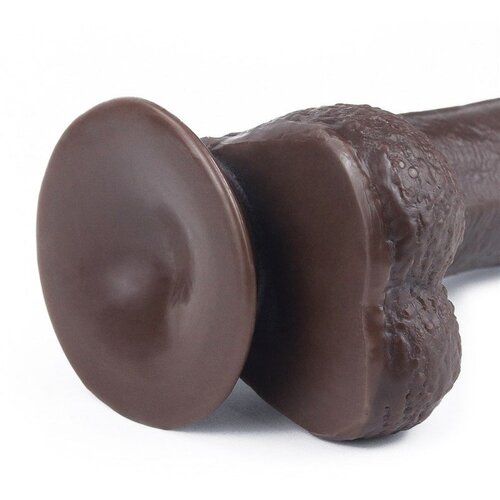 Lovetoy 2021 dildo lovetoy sliding skin brown 7 Slike