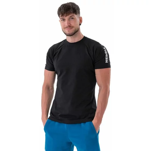 NEBBIA Sporty Fit T-shirt Essentials Black M
