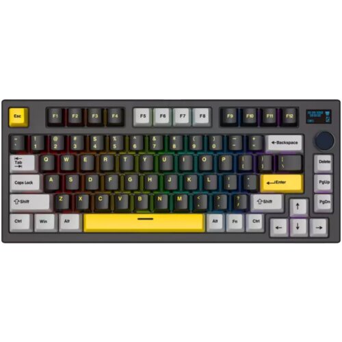 Fantech tastatura mehanička Gaming MK910 RGB Vibe Maxfit 81 Vibrant Utility Wireless (Yellow switch) Slike