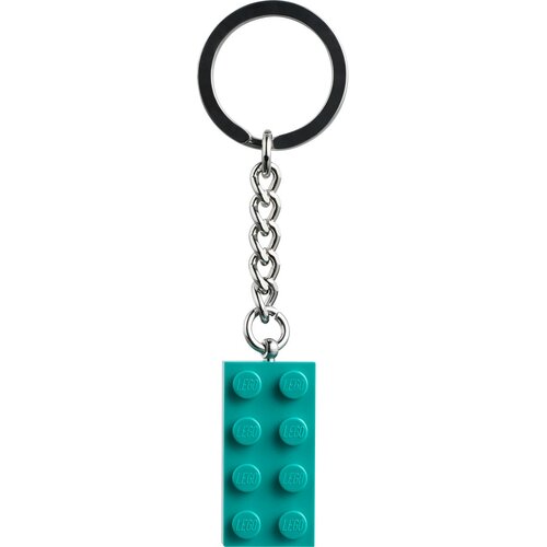 Lego iconic - tirkizno zeleni 2x4 privezak (854303) Cene