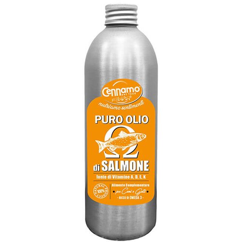 CENNAMO Puro Olio di Salmone - lososovo ulje sa Omega-3 za pse i mačke (500ml) Cene