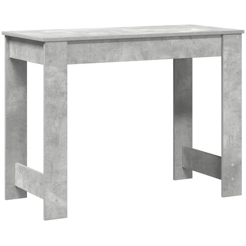  Radni stol boja betona 100x45x75 cm od konstruiranog drva Slike