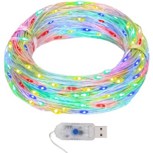 vidaXL LED mikro rasvjetni lanac 40 m 400 LED šareni 8 funkcija Cijene