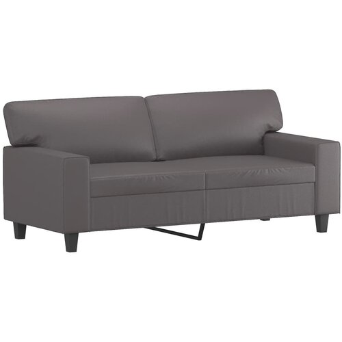 Maison Chic Dvosed kavč - Sofa - Kanape siv 140 cm umetno usnje, (21727315) Cene