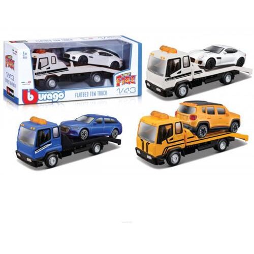 STREET FIRE FLATBED TOW TRUCK 31399 Slike