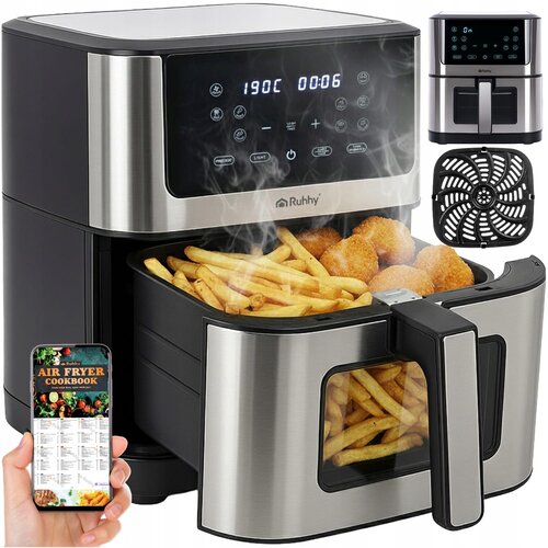  Xxl 1200w lcd touch cvrtnik na zrak brez ma&scaron;čobe 8l air fryer Cijene