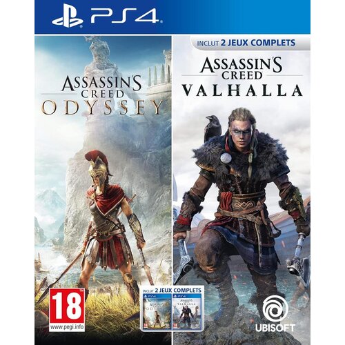 UbiSoft PS4 Assassin's Creed Double Pack Odyssey & Valhalla video igra Cene