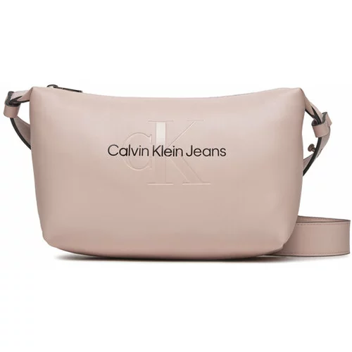 Calvin Klein Jeans Ročna torba Sculpted Shoulderbag22 Mono K60K611549 Roza