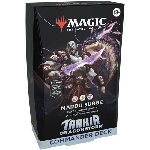 Wizards Board Game Magic the Gathering - TCG Tarkir - Dragonstorm Commander Deck - Mardu Surge Cene