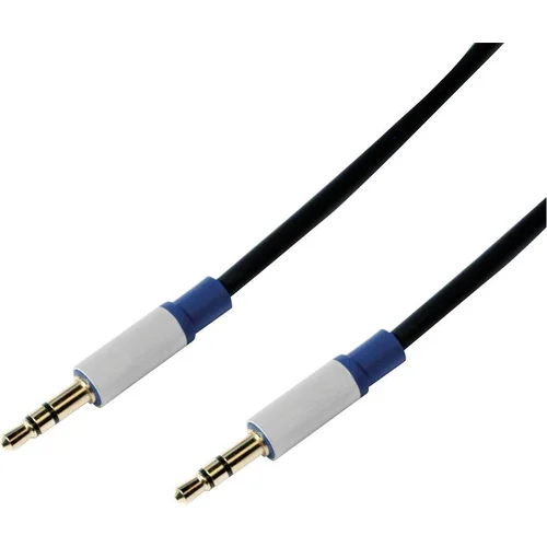 Logilink BASC15 utičnica audio priključni kabel 1.50 m tamnoplava (mat)