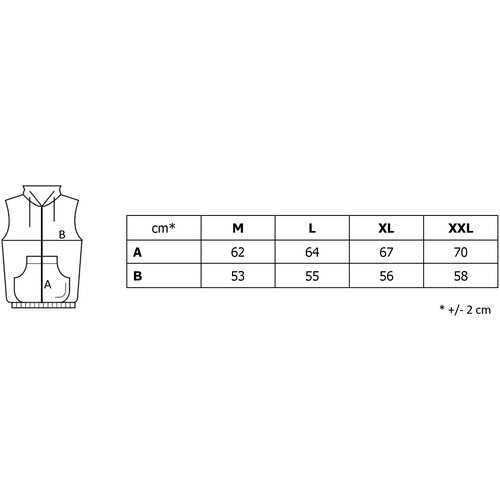 Glano Men&amp;#039;s quilted vest - red Slike