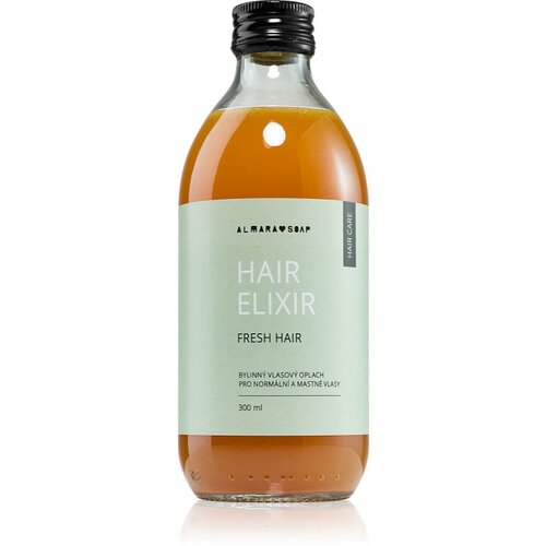 Almara Soap Fresh Hair lasni tretma iz zeli&amp;scaron;č za tanke lase 300 ml Slike