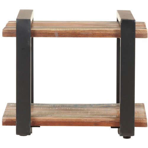 Maison Chic Nočna omarica - Nočna miza 50x40x40 cm trden prdelean les, (21687419) Slike