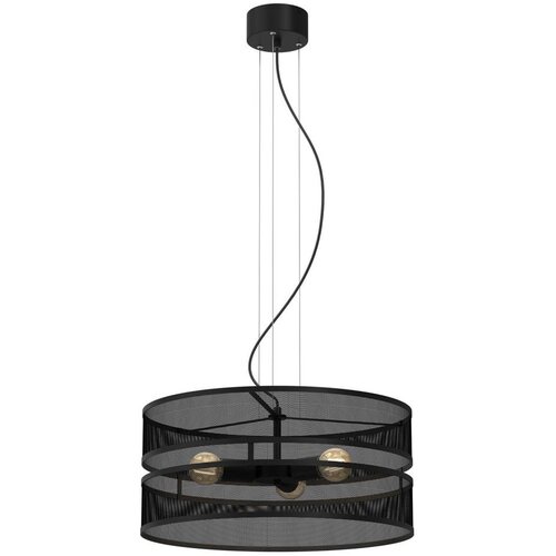  Luster na sajli GLUM 3xE27/60W/230V crn Cene