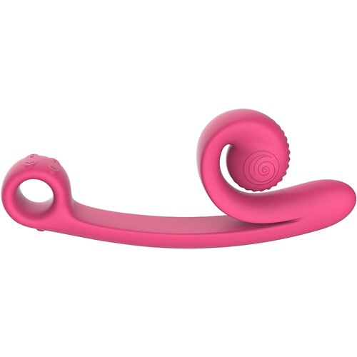 Snail Vibe Curve Duo Vibrator - Pink Slike