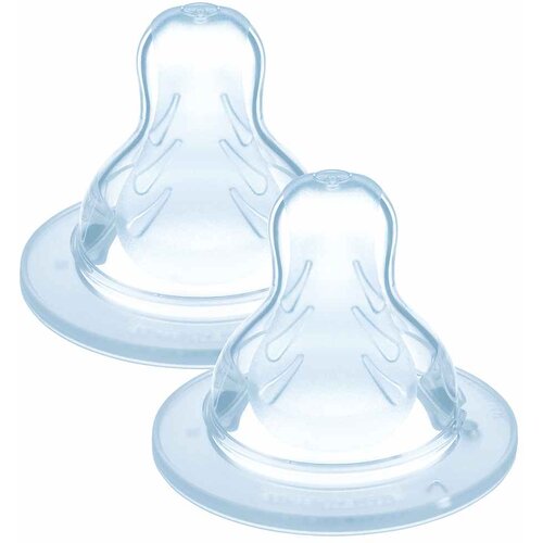 Mam cucelj silikon Anti-Colic 4+ mes, hiter pretok, 2 kosa 350634 Cene