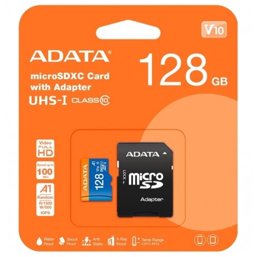  MICRO SDHC KARTICA SA ADAPTEROM ADATA 128GB CLASS-10 *MD *SR Cene