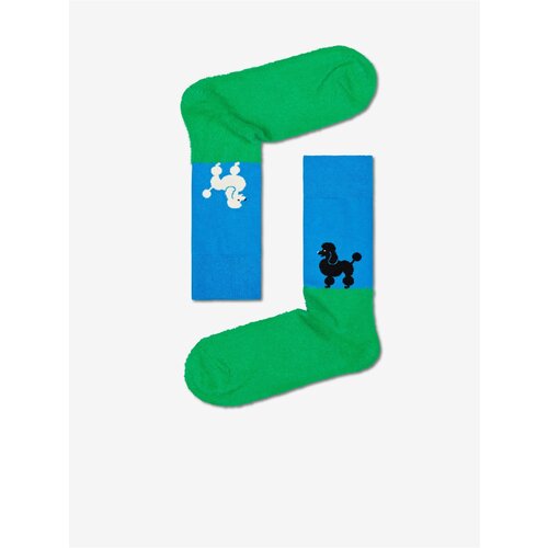 Happy Socks Blue-Green Patterned Socks Who Let The Dogs Out - Women Slike